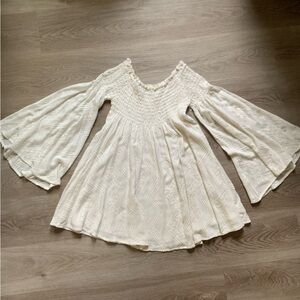 Vintage white mini dress